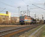 109 028-1, der EGP am 16.02.2011 in Lehrte.