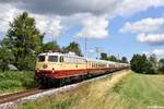 E10 1309 AKE aus Binz nach Köln am 03.07.16 druch Mönchhagen