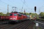 110 428-0 mit einem PbZ in Mlheim-Styrum am 16.09.2012