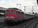 Am 8.8.12 stand die inzwischen verschrottete 110 487 mit ihrem PBZ im Hannoveraner Hauptbahnhof abgestellt.
