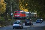 Selten übernehmen die 110er noch die Fahrt zur Abstellung nach Singen.