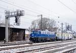 110 428 in Plochingen Ri.Stuttgart am 18.3.2018.