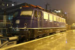 110 428 an der Kantine in Köln Hbf am 30.12.2018