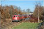 110 426-4 mit RB 37155 von Aalen nach Donauwrth, aufgenommen in Hofen(b Aalen).
