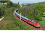 DB 110 497 mit dem SDZ D17213 (Pa-Ws); Hier bei Eichraben; 22.4.2011