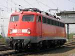 DB 110 300-1 auf der Lokparade in Koblenz-Ltzel am 21.5.2011