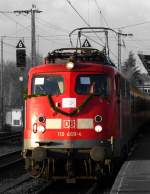 In Niedersachsen und Bremen endet mit dem heutigen Fahrplanwechsel der Einsatz der BR 110 im Nahverkehr.