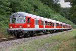 Die letzte DB 110 im Regio Einsatz, die Stuttgarter 110 446-4 schob am 18.08.2013 das letzte mal den Radl Express auf der Enztalbahn als RB von Stuttgart nach Bad Wildbach, hier in Neuenbrg Enz, und