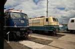 E10 248 & 184 003 am 14.06.14 in Koblenz-Lützel