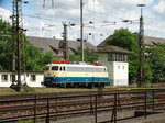 DB Museum Koblenz 110 300-1 am 18.06.16 in Koblenz von einen Gehweg aus fotografiert