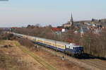 110 278-9 mit dem DLr 13471 (Mönchengladbach Hbf-Chiasso) bei Teningen 14.2.18