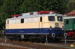 Die Lokomotive E10 1239 vom Lokomotivclub 103 aus Wuppertal in Bochum Dahlhausen.