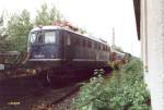 110 005-6 im Bayerisches Eisenbahnmuseum Nrdlingen
August 2000