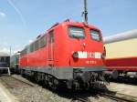 DB 110 210-2 im DB Museum Koblenz am 4.6.2011