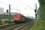 110 352 mit einem Autoslaaptrein von Italien in die Niederlande.
Aufgenommen am 9. August 2009 in Köln-Bocklemünd.