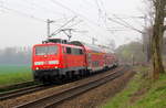 111 149 DB kommt mit dem  RE4 aus  Dortmund-Hbf nach Aachen-Hbf und kommt aus Richtung