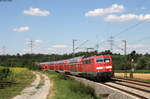 111 138-4 mit dem RE 19063 (Würzburg Hbf-Stuttgart Hbf) bei Lauffen 18.7.18