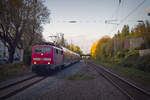 111 111 zieht am 21.10.2020 einen Regionalexpress durch Dortmund-Barop. 