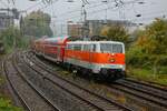 111 111  Sally  DB mit RB48-Ersatzzug in Wuppertal, am 14.10.2022.