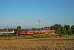 Durch den Bau der  Neufahrner Spange  bei Freising im Sommer 2018 war die Strecke bei Freising für 4 Wochen komplett gesperrt.