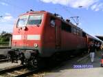 9180 6 111 032-9 D-DB am 20.07.2009 in Weilheim(Oberbay) auf den Weg nach Innsbruck Hbf.