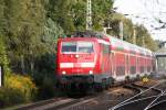 111 087-3 am 22.09.10 bei der Einfahrt in Bremen-Mahndorf (Richtung Bremen Hbf)