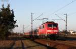 111 042-5 mit der RB 38861 (Mannheim Hbf-Karlsruhe Hbf) bei Wiesental 2.3.11