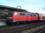 111 089-9 mit RE nach Bielefeld im Bahnhof Braunschweig am 12.06.2011