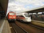 22.07.2011 BR 111-130 und ICE T Nuernberg Hbf.