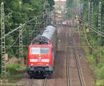 111 157 jetzt mit NRW Wappen, auf´m Weg nach Aachen bei Herzogenrath am 5.8.11