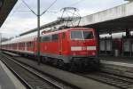 111 141-8 in Hannover HBF am 02.04.2012.