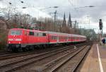 111 150-9 am RB35 nach Wesel in Kln Messe/Deutz am 12.04.2013