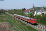 111 069-8 mit der RB 26567 Offenburg-Neuenburg kurz vor dem nchsten Halt Teningen-Mundingen.