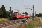 111 222 mit RB 59268 am 10.07.2013 bei Mnchen Feldmoching.