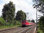 Am 31.7.14 hatte 111 094 die Aufgabe mehrere 420 von Darmstadt nach Hamm (westfl.) zu überführen.