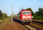 111 089 mit RE 24338 (Uelzen–Hamburg) am 16.07.2003 in Ashausen