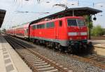 Bild 069:  Am 02.05.2015 schob 111 076-7 einen RE7 von Rheine nach Krefeld.