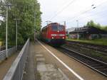 111 118-6 DB kommt die Kohlscheider-Rampe hoch aus Richtung Neuss,Herzogenrath mit dem RE4 aus Dortmund-Hbf-Aachen-Hbf und fährt durch Kohlscheid in Richtung Richterich,Laurensberg,Aachen-West.