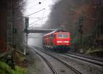 Ein Nachschuss von der 111 149 DB schiebt den RE4 von Kohlscheid nach Düsseldorf-Hbf und fährt in Richtung Herzogenrath,Mönchengladbach,Neuss.