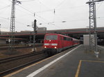 111 111 ausfahrt mit RB 35 in Düsseldorf HBF. 22.3.2016