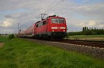 Am heutigen Samstag den 14.5.2016 ist die 111 118-6 mal wieder als RE4 nach Geilenkirchen unterwegs.