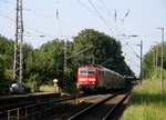 111 128 DB kommt die Kohlscheider-Rampe hoch aus Richtung Neuss,Herzogenrath mit dem RE4 aus Dortmund-Hbf nach Aachen-Hbf und fährt durch Kohlscheid in Richtung Richterich,Laurensberg,Aachen-West,Aachen-Schanz,Aachen-Hbf. 
Aufgenommen vom Bahnsteig 1 in Kohlscheid.
Bei Sommerwetter am Nachmittag vom 9.6.2016.