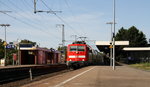 111 129 DB  kommt mit dem RE4 von Dortmund-HBf nach Aachen-Hbf und kommt aus Richtung Neuss-Hbf,Mönchengladbach-Hbf und hält in Rheydt-Hbf und fährt dann weiter in Richtung Wickrath,Beckrath,Herrath,Erkelenz,Baal,Hückelhoven-Baal,Brachelen,Lindern,Süggerrath,Geilenkirchen,Frelenberg,Zweibrüggen,Übach-Palenberg,Rimburg,Finkenrath,Hofstadt,Herzogenrath, Kohlscheid,Richterich,Laurensberg,Aachen-West,Aachen-Schanz,Aachen-Hbf. Aufgenommen vom Bahnsteig 3 in Rheydt-Hbf. 
Bei Sommerwetter am Mittag vom 10.9.2016.
