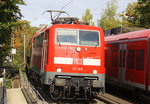 111 105 DB kommt mit dem RE4 von Dortmund-HBf nach Aachen-Hbf und kommt aus Richtung