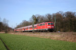 111 112 wurde auf ihrem Weg nach Bonn in Brühl abgelichtet.
Aufnahmedatum: 11. März 2007