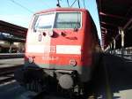 DB 111066-7 ist gerade von Mnchen als REX Mnchen-Salzburg Express in Salzburg Hbf. angekommen. 8/08