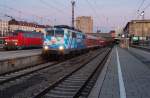 111 017-0 (Bahnland Bayern) am Abend des 29.12.2012 in Mnchen Hbf