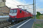 Beim Verlassen von Kochendorf in Richtung Mosbach-Neckarelz habe ich die 112 024-5 ablichten können als sie ihren WFL Dostock Ersatzzug als RE12 nach Bad Friedrichshall Hbf schiebt. 19.8.2022