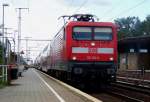 112 119 begegnet mir hier in Berlin Karlshorst mit dem RE1 (RE 38083) von Brandenburg nach Frankfurt/Oder.