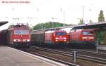 155 211-6 ,189 056-5 und 112 107-9  in Bln-Schnefeld am 09.06.05 